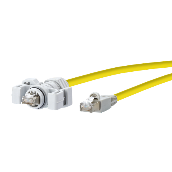 E-DAT Industry patch cord IP67 - RJ45 5.0 m image 3