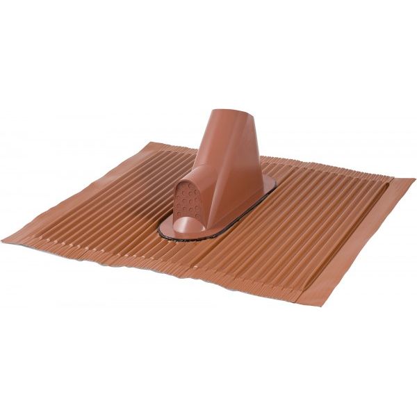 ZTB 60ro roof cover. 38-60mm brick red image 1