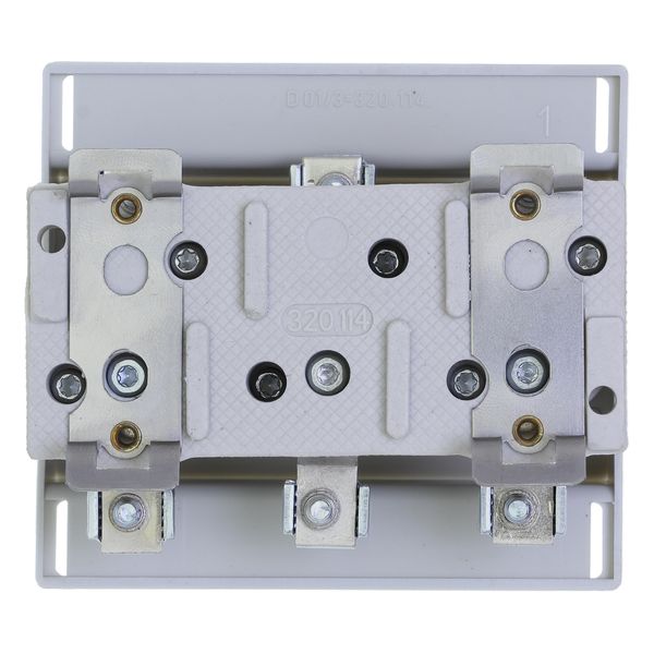 Fuse-base, LV, 16 A, AC 400 V, D01, 3P, IEC, DIN rail mount, suitable wire 1.5 - 4 mm2 image 25