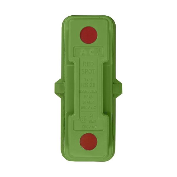 Fuse-holder, low voltage, 20 A, AC 690 V, BS88/A1, 1P, BS image 9