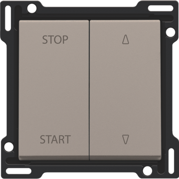 Finishing set for electrically separated roll-down shutter switch, bro image 1