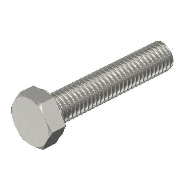 HHS M6x30 A4 Hexagonal bolt DIN 933 A4 image 1