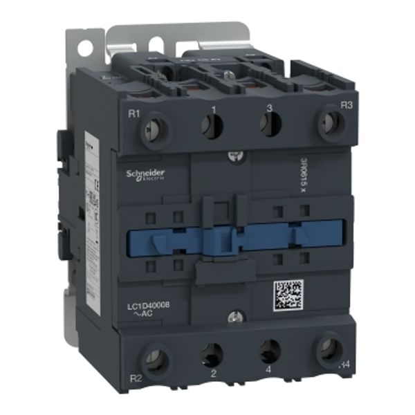 TeSys Deca contactor, 4P(2NO/2NC), AC-1 440V, 60 A, 48V AC 50/60 Hz coil image 3