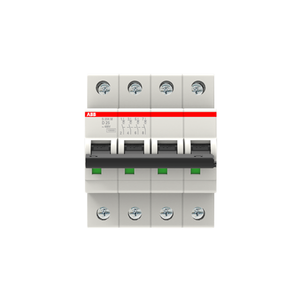 S204M-D25 Miniature Circuit Breaker - 4P - D - 25 A image 6