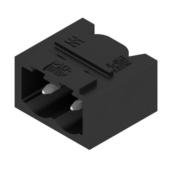 PCB plug-in connector (board connection), 5.00 mm, Number of poles: 2, image 2