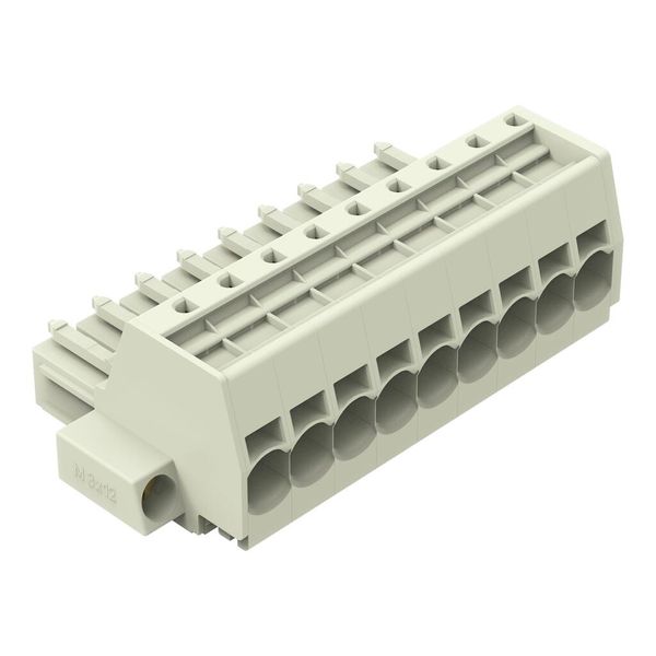 831-3109/107-000 1-conductor female connector; Push-in CAGE CLAMP®; 10 mm² image 1