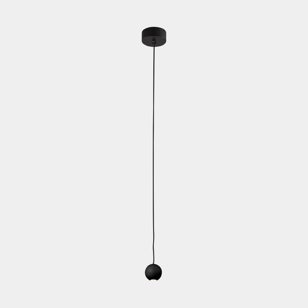 Pendant Punto Single Surface LED 5W 3000K Black 329lm image 1