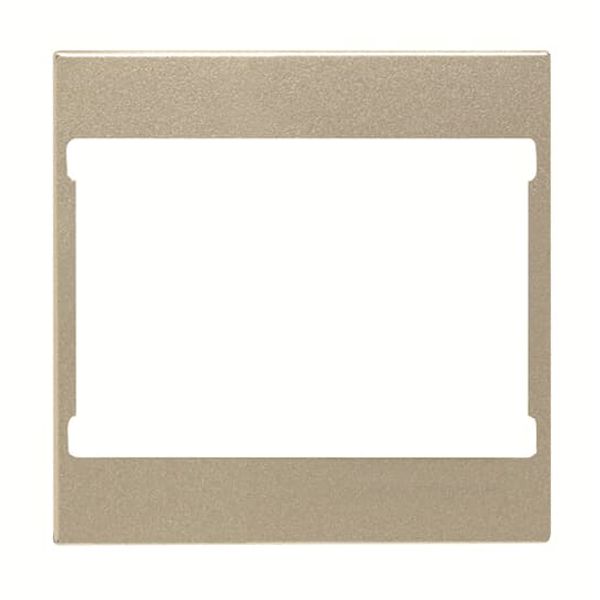 N2241.4 CV Cover plate Central cover plate Champagne - Zenit image 1