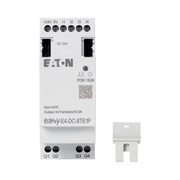 I/O expansion, For use with easyE4, 24 V DC, Inputs/Outputs expansion (number) digital: 4, Push-In image 12