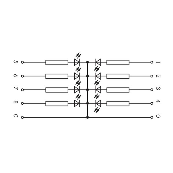 Component module with LED Red LED with common cathode image 5