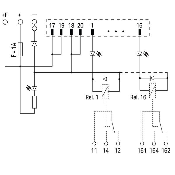 Interface module for system wiring Pluggable connector per DIN 41651 M image 6