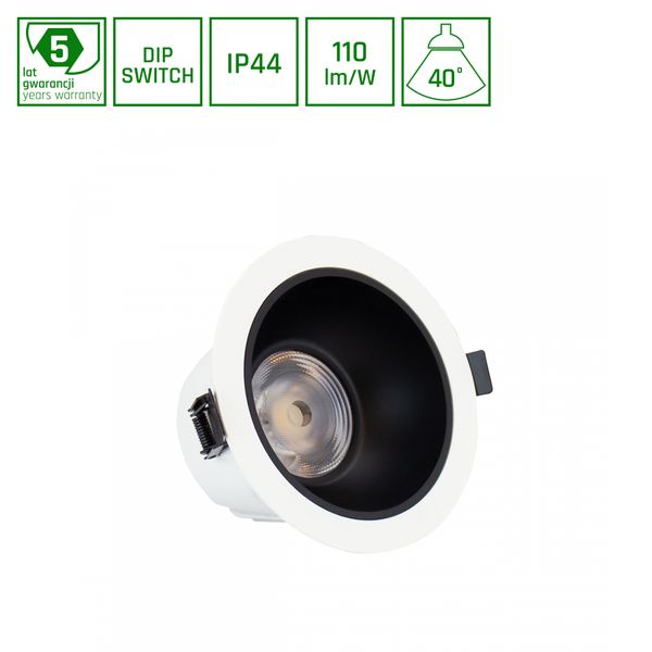 ORBITO DOWNLIGHT 6-20W WW 230V 40DEG IP44 RA90 UGR image 1