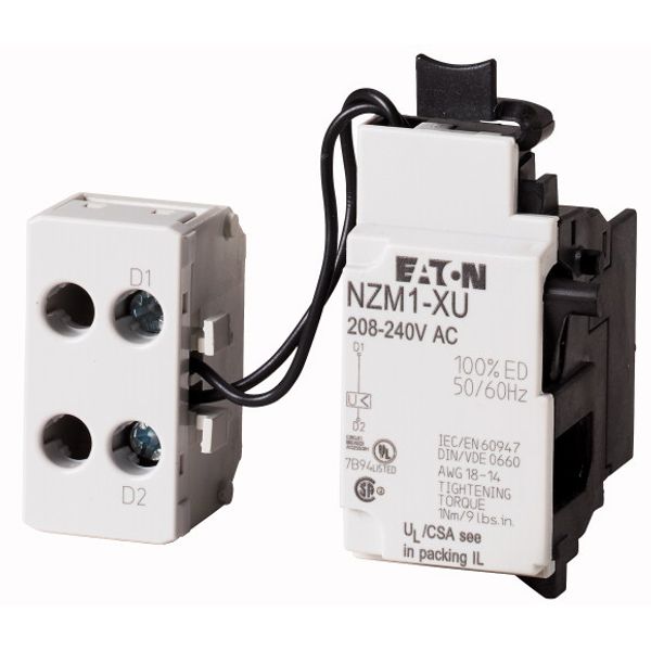 Undervoltage release, 24 V DC image 1