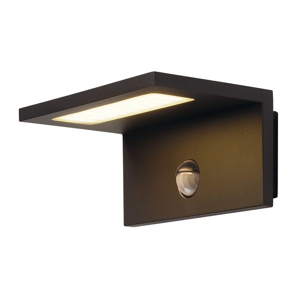 LED SENSOR WL, LED Outdoor wall light, IP44,antracite,3000K image 2