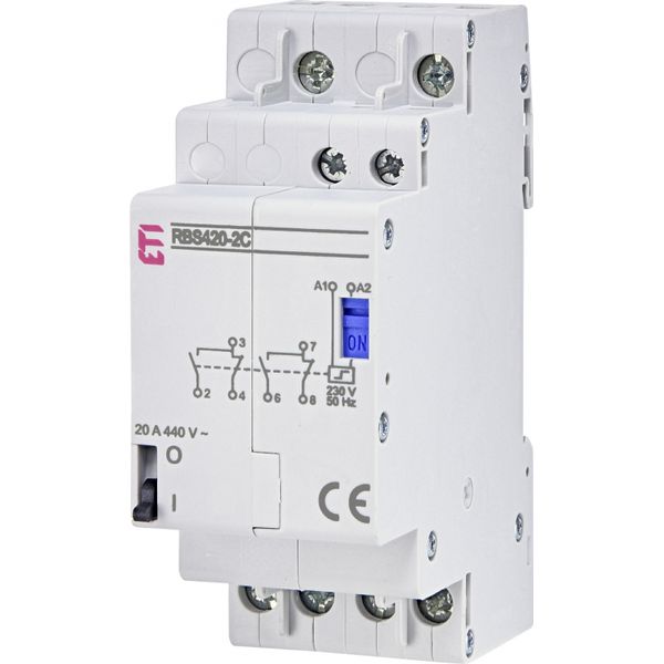 Switch, RBS420-2C-230V AC image 1