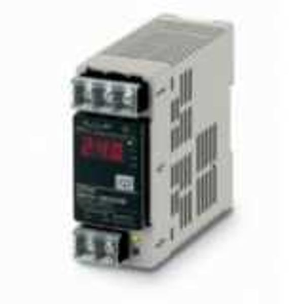 Power supply, 60 W, 100-240 VAC input, 24 VDC, 2.5 A output, DIN rail image 1