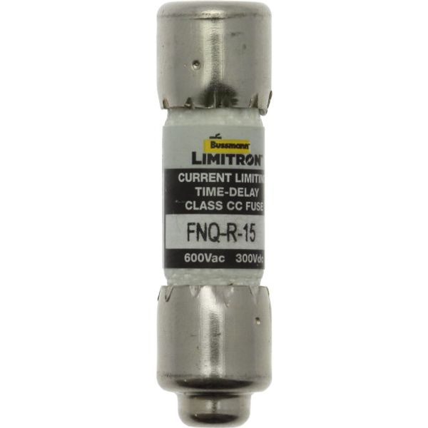 Fuse-link, LV, 15 A, AC 600 V, 10 x 38 mm, 13⁄32 x 1-1⁄2 inch, CC, UL, time-delay, rejection-type image 2