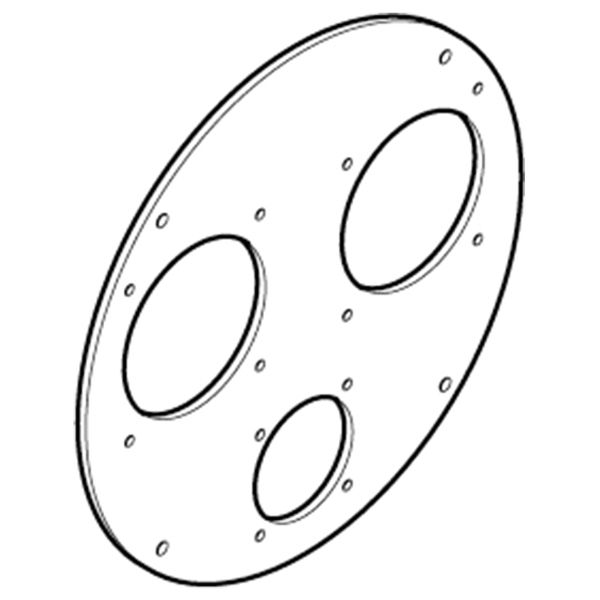 ROLLER 330 SOCKET HOLDER DISC - 2 CUTOUT image 5