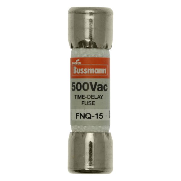 Fuse-link, LV, 15 A, AC 500 V, 10 x 38 mm, 13⁄32 x 1-1⁄2 inch, supplemental, UL, time-delay image 10