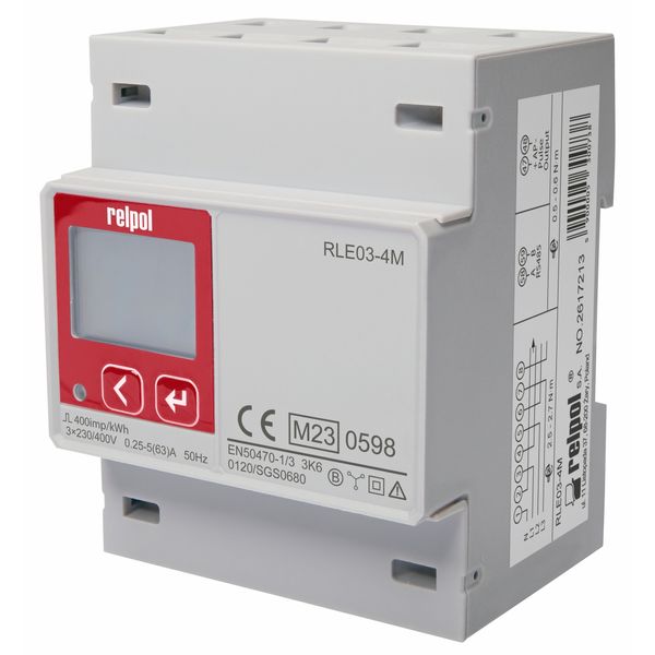 RLE03-4M Electric Energy Consumption Meter image 1