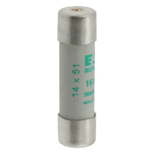 Fuse-link, LV, 16 A, AC 500 V, 14 x 51 mm, aM, IEC, with striker image 19