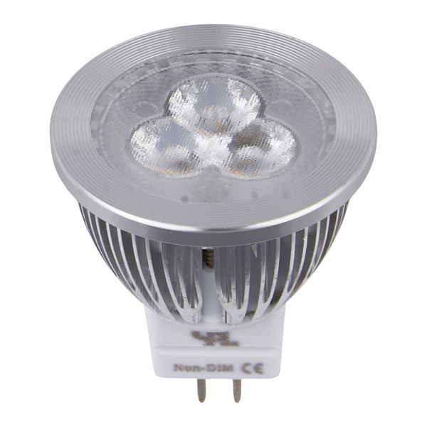 LED GU4 MR11 35x42 12V 219Lm 3W 840 30° AC/DC Non-Dim image 1