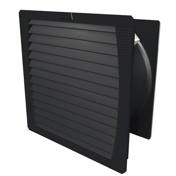 Filter fan (cabinet), IP55, black image 2