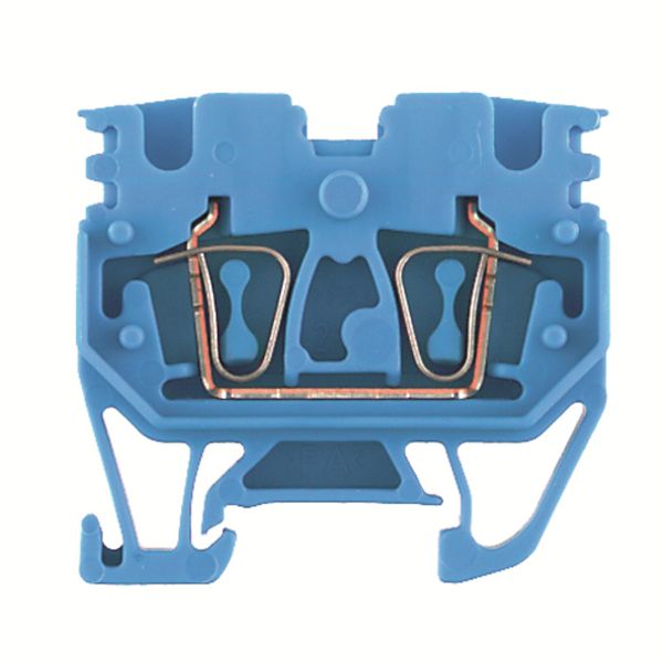 Feed-through terminal block, Tension-clamp connection, 2.5 mm², 800 V, image 2