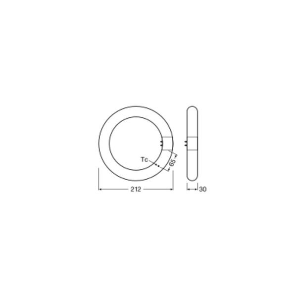 LED TUBE T9 EM 11W 865 G10q image 10