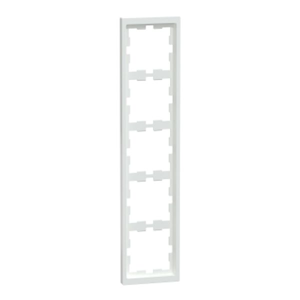 D-Life frame, 5-fold, lotus white image 1