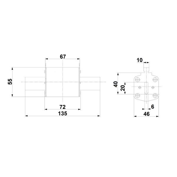 HRC fuse element, size 1,224A, 400VAC image 5