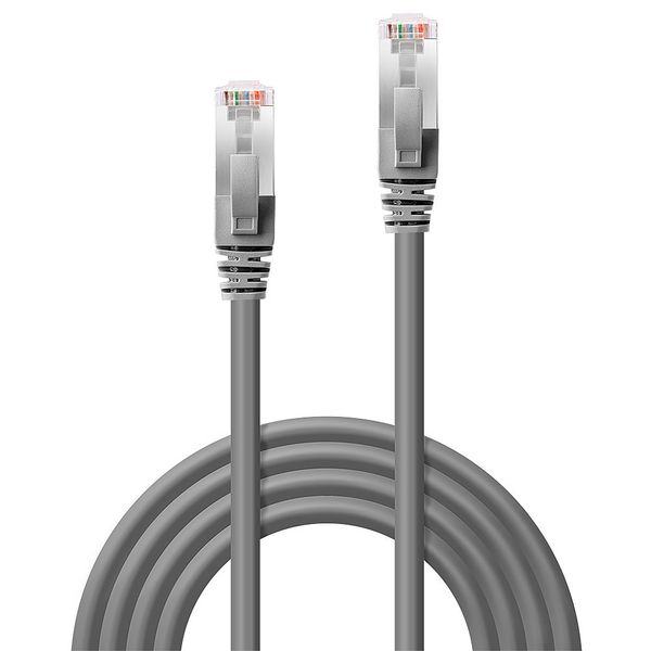 0.3m Cat.6 S/FTP LSZH Network Cable, Grey (Fluke Tested) RJ45, M/M, 250MHz, Copper, 26AWG image 2