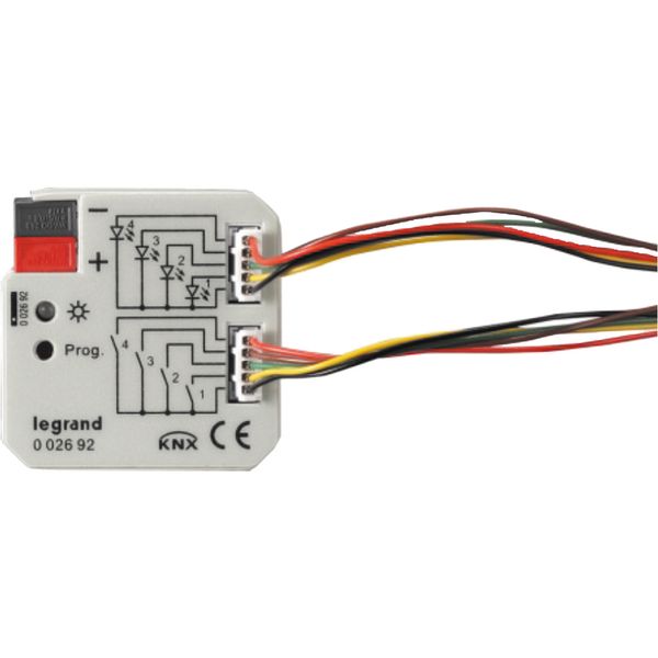 KNX INTERFACE  4 ENTREES image 1