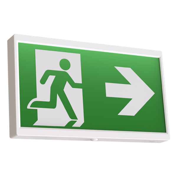 EndLED Lithium Exit Sign Maintained / Non-Maintained White image 3