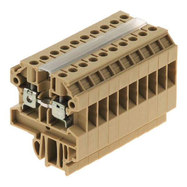 Feed-through terminal block, Screw connection, 2.5 mm², 800 V, 24 A, N image 3