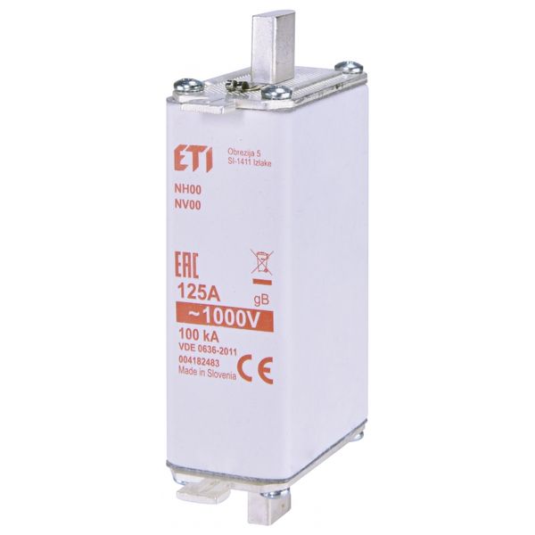 Fuse link, NH00/85 gB 32A/1000V image 1