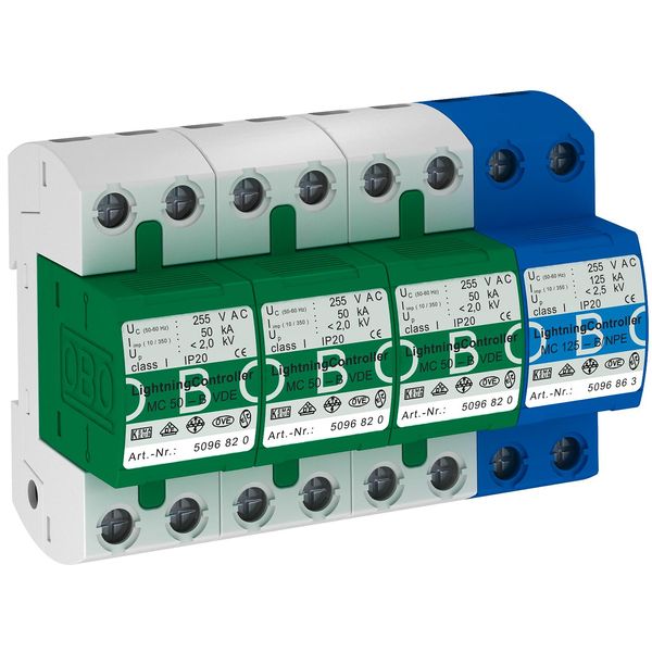 MC 50-B 3+1 LightningController set for TT and TNS networks 255V image 1
