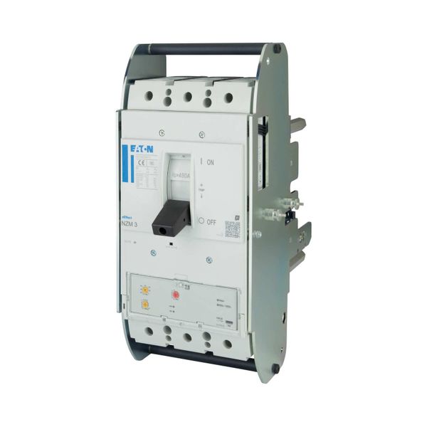 NZM3 PXR20 circuit breaker, 450A, 3p, withdrawable unit image 16