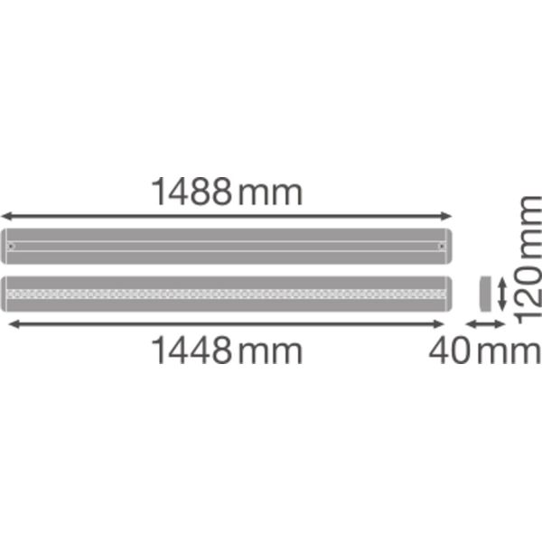 LINEAR IndiviLED® DIRECT GEN 1 1500 48 W 3000 K image 20