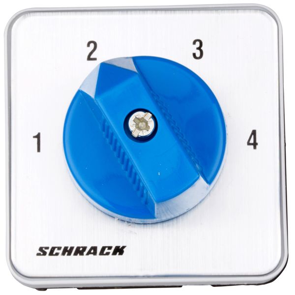 4 step Selector switch 1 pole, 20A, without 0 pos, 1-2-3-4 image 4