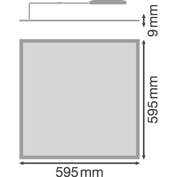 PANEL PERFORMANCE 600 40 W 3000 K WT image 3