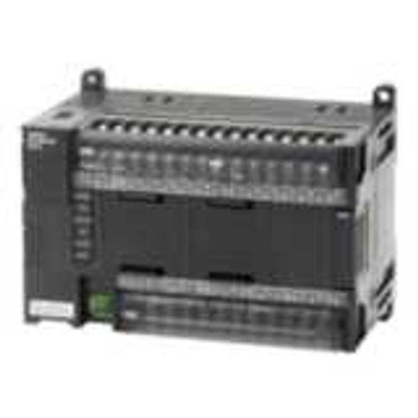 PLC, 24 VDC supply, 24 x 24 VDC inputs, 16 x PNP outputs 0.3 A, 2 x an CP1W9218E image 3