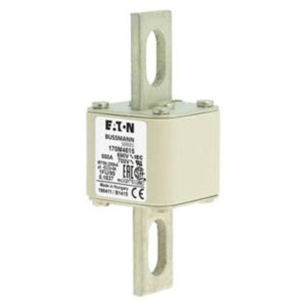 Fuse-link, high speed, 200 A, AC 690 V, size 1, 53 x 69 x 136 mm, aR, IEC, UL, single indicator image 1