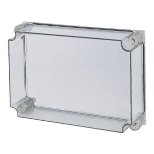 Cap, transparent smoky gray, HxWxD=250x375x100mm, NA model image 2