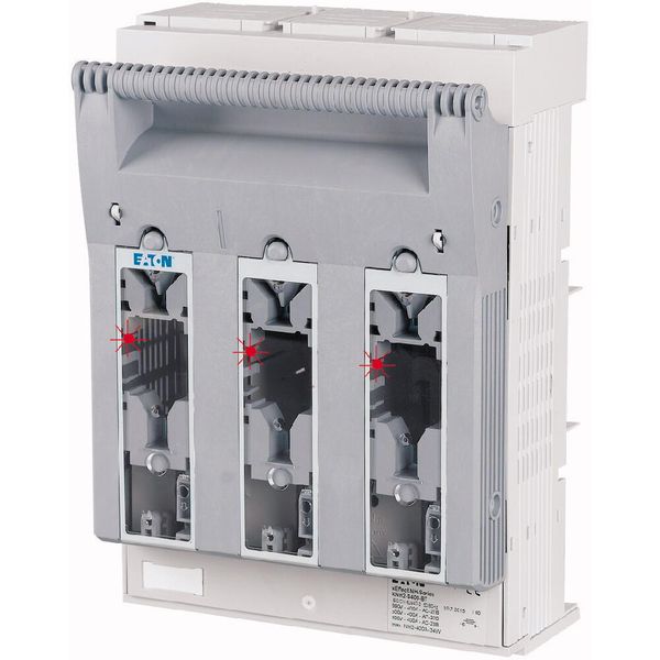 NH fuse-switch 3p box terminal 95 - 300 mm², busbar 60 mm, light fuse monitoring, NH2 image 15