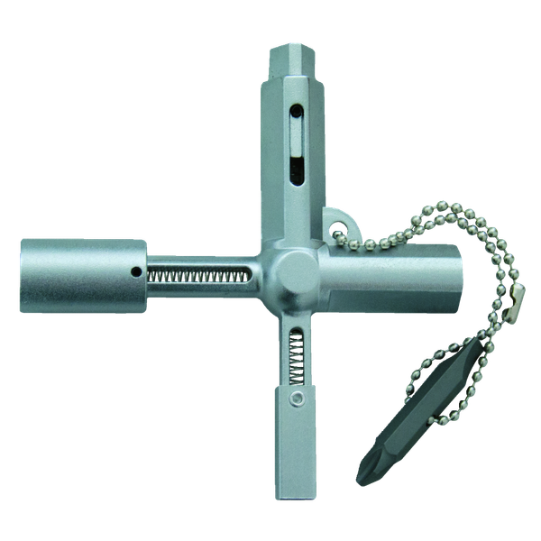 Switch cabinet key Universal cross key image 2