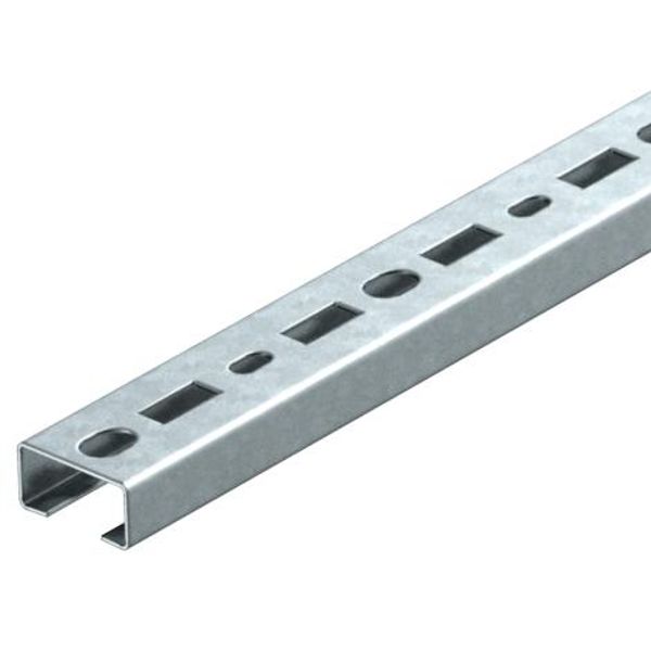 CML3518P2000FT Profile rail perforated, slot 17mm 2000x35x18 image 1