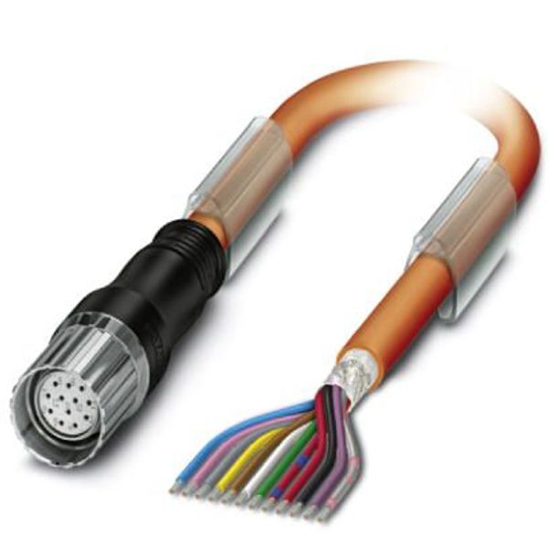Cable plug in molded plastic image 3