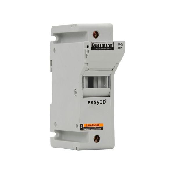Fuse-holder, low voltage, 60 A, AC 600 V, DC 600 V, UL Class J, 40 x 83 x 125 mm, 1P, UL, CSA image 6