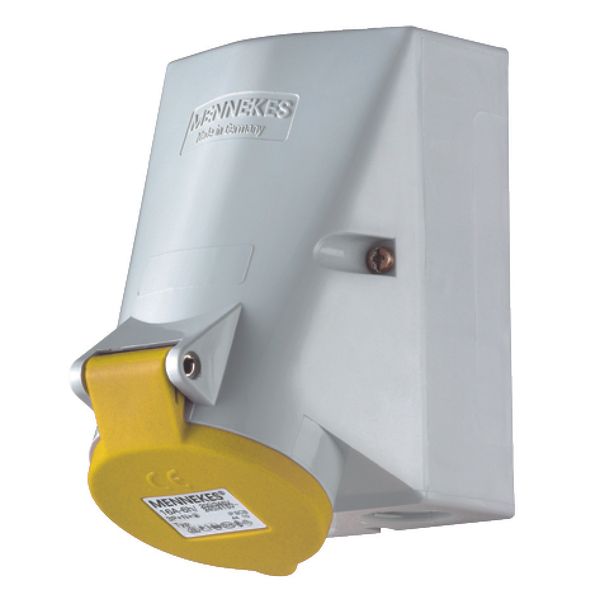 Mennekes Wall mounted recept., 16A4p4h110V, IP44 1750 image 1